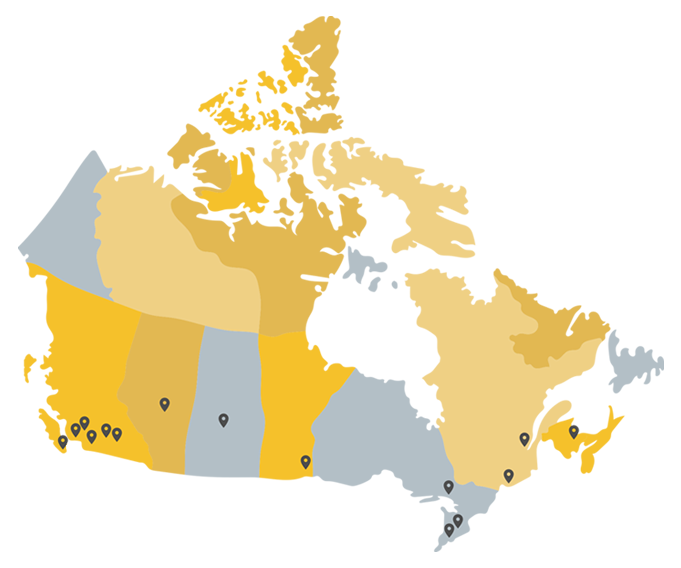 Map of Canada